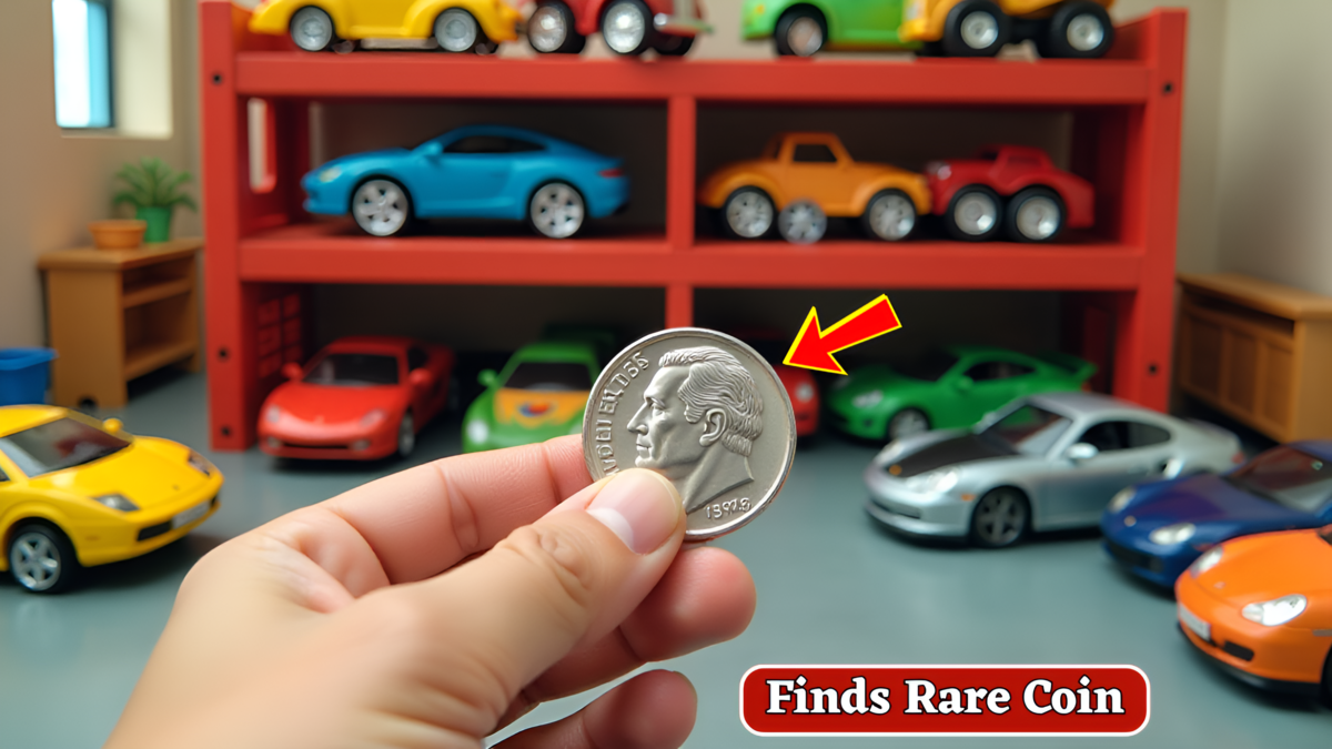 Man Finds Rare Coin in Son’s Toy Garage – It Changed His Life Forever